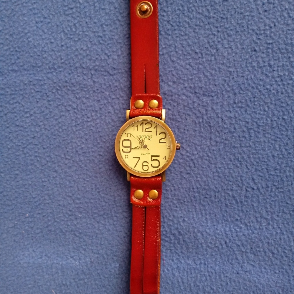 Leather Watch (Men) 2 for $150